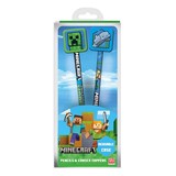 Pyramid International Minecraft Pencil with Topper 2-Pack