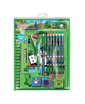 Pyramid International Minecraft Schrijfset (12 delig) Pyramid International Minecraft Schrijfset (12 delig)