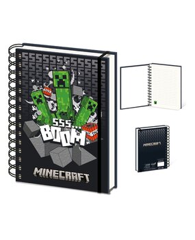 Pyramid International Minecraft 3D Wiro Notebook A5 Pyramid International Minecraft 3D Wiro Notebook A5