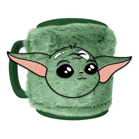 Pyramid International Star Wars The Mandalorian Grogu Fuzzy Mug