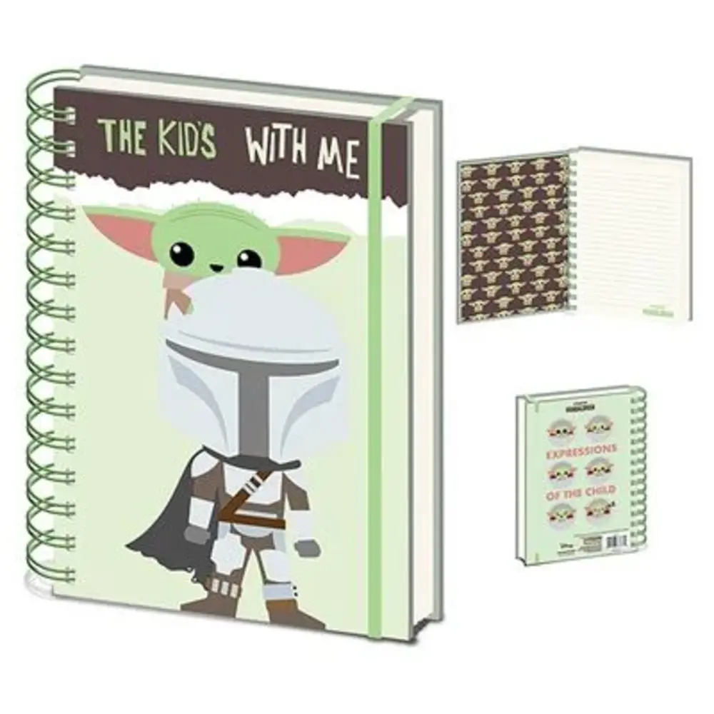 Pyramid International Star Wars The Mandalorian A5 Wiro Notebook