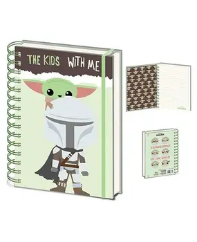 Pyramid International Star Wars The Mandalorian A5 Wiro Notebook Pyramid International Star Wars The Mandalorian A5 Wiro Notebook