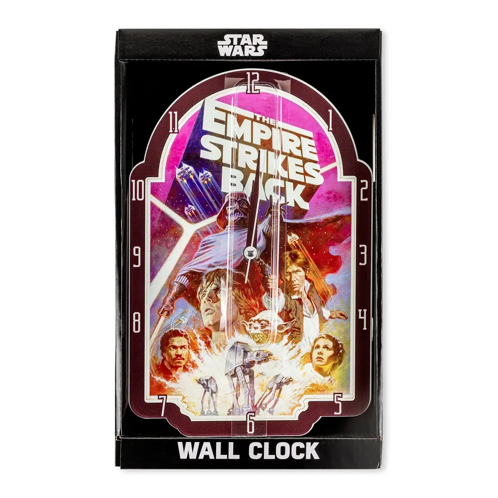Star Wars The Empire Strikes Back Metal Wall Clock Star Wars The Empire Strikes Back Metal Wall Clock