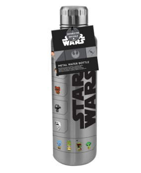Paladone Star Wars Characters Metal Water Bottle