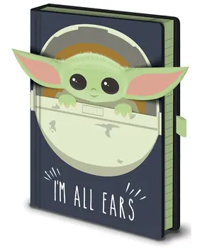 Pyramid International Star Wars The Mandalorian I'm All Ears Premium A5 Notebook Pyramid International Star Wars The Mandalorian I'm All Ears Premium A5 Notebook