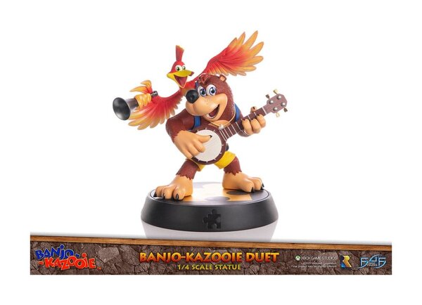 First 4 Figures Banjo Kazooie Statue 1/4 Banjo-Kazooie Duet 40 cm First 4 Figures Banjo Kazooie Statue 1/4 Banjo-Kazooie Duet 40 cm