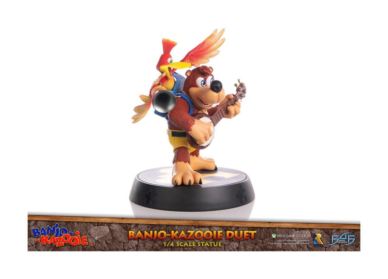 First 4 Figures Banjo Kazooie Statue 1/4 Banjo-Kazooie Duet 40 cm First 4 Figures Banjo Kazooie Statue 1/4 Banjo-Kazooie Duet 40 cm