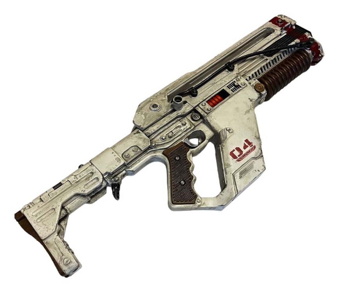 Hollywood Collectibles Group Alien: Romulus Model Life-Size Replica Pulse Rifle HCG Exclusive Weathered Edition 71 cm