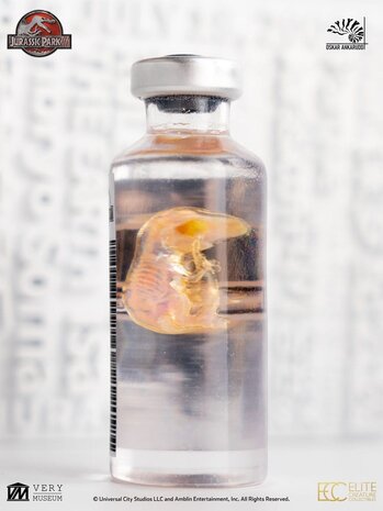 Elite Creature Collectibles Jurassic Park III ECC Elite Creature Line Statue White Queen Hatching Egg 13 cm