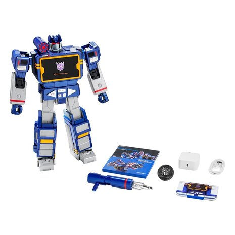 Robosen Transformers Interactive Robot Soundwave G1 Flagship 36 cm