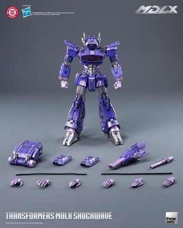 Threezero Transformers MDLX Action Figure Shockwave 19 cm