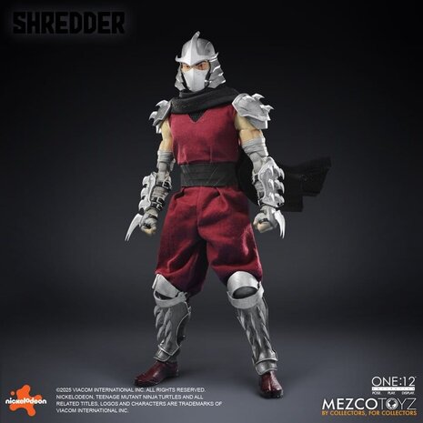Mezco Toyz Teenage Mutant Ninja Turtles Figure 1/12 Shredder 17 cm