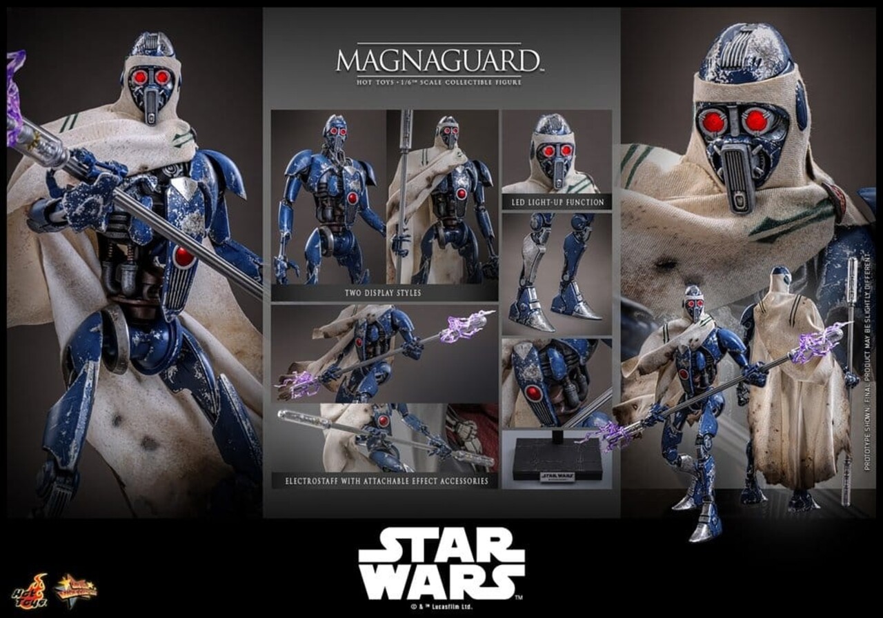 Hot Toys Star Wars: The Clone Wars Action Figure 1/6 MagnaGuard 34 cm Hot Toys Star Wars: The Clone Wars Action Figure 1/6 MagnaGuard 34 cm