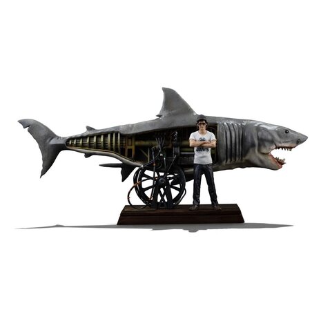 Iron Studios Jaws Deluxe Art Scale Statue 1/10 Steven Spielberg Jaws 50th Anniversary 27 cm