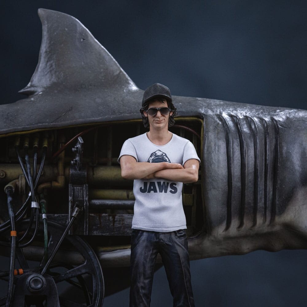 Iron Studios Jaws Deluxe Art Scale Statue 1/10 Steven Spielberg Jaws 50th Anniversary 27 cm