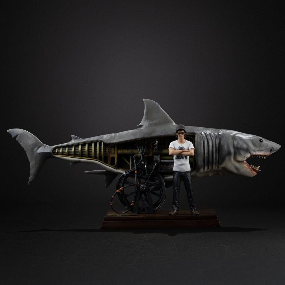 Iron Studios Jaws Deluxe Art Scale Statue 1/10 Steven Spielberg Jaws 50th Anniversary 27 cm