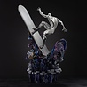 Iron Studios Marvel Comics Infinity Gauntlet Diorama Art Scale Statue 1/10 Silver Surfer Deluxe 36 cm
