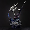 Iron Studios Marvel Comics Infinity Gauntlet Diorama Art Scale Statue 1/10 Silver Surfer Deluxe 36 cm
