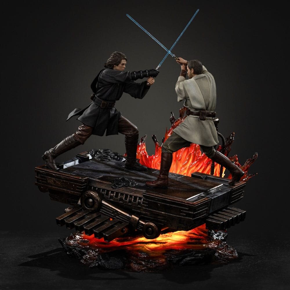 Iron Studios Star Wars Art Scale Statue 1/10 Anakin vs. Obi Wan 34 cm Iron Studios Star Wars Art Scale Statue 1/10 Anakin vs. Obi Wan 34 cm