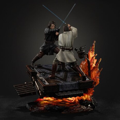 Iron Studios Star Wars Art Scale Statue 1/10 Anakin vs. Obi Wan 34 cm Iron Studios Star Wars Art Scale Statue 1/10 Anakin vs. Obi Wan 34 cm