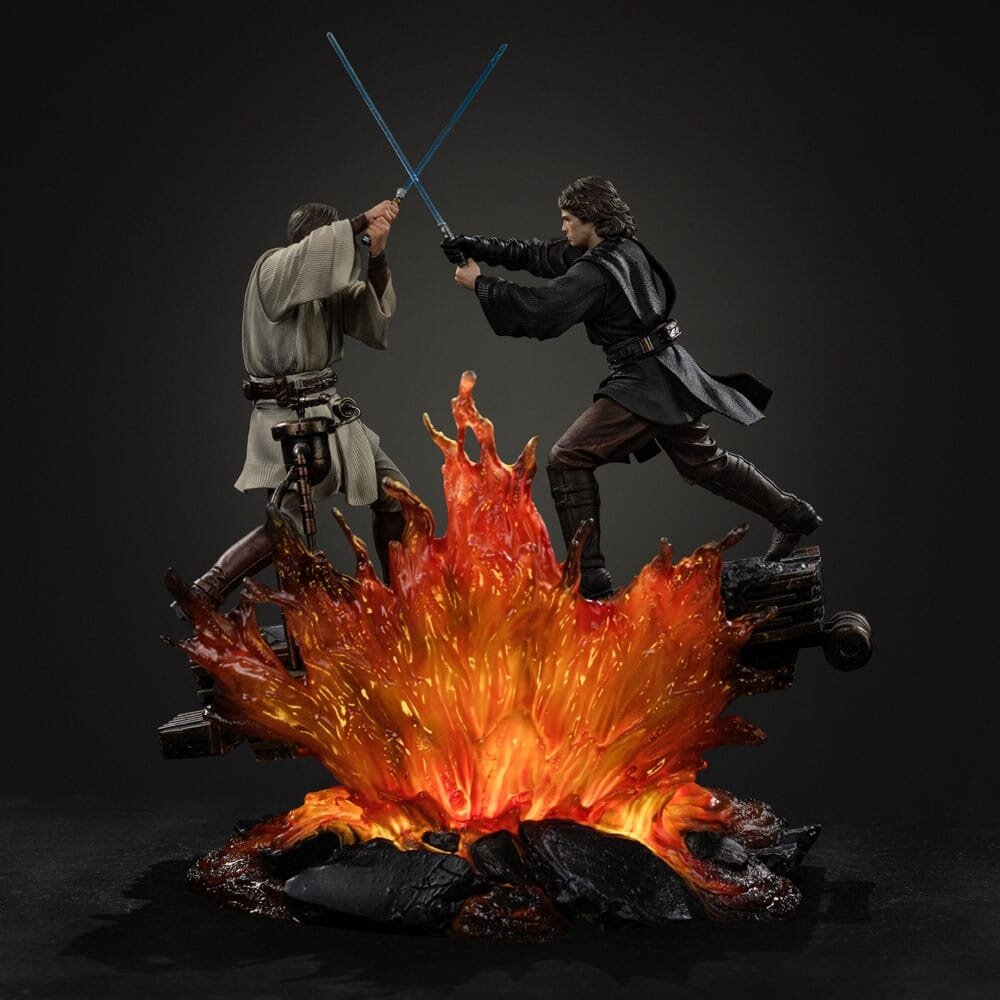 Iron Studios Star Wars Art Scale Statue 1/10 Anakin vs. Obi Wan 34 cm Iron Studios Star Wars Art Scale Statue 1/10 Anakin vs. Obi Wan 34 cm