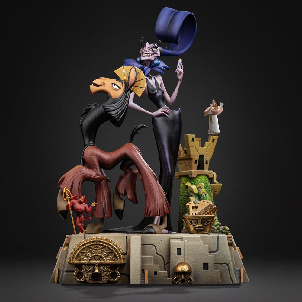 Iron Studios The Emperor's New Groove Deluxe Art Scale Statue 1/10 Kuzko & Yzma 28 cm Iron Studios The Emperor's New Groove Deluxe Art Scale Statue 1/10 Kuzko & Yzma 28 cm