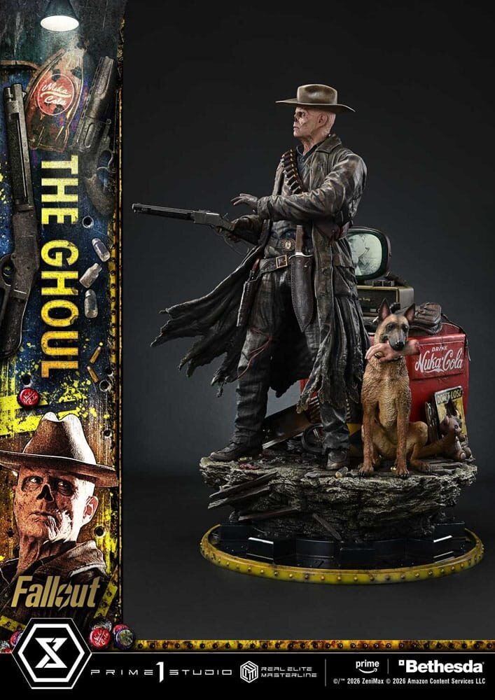 Prime 1 Studio Fallout (TV Series) Real Elite Masterline Series Statue 1/4 The Ghoul 64 cm Prime 1 Studio Fallout (TV Series) Real Elite Masterline Series Statue 1/4 The Ghoul 64 cm