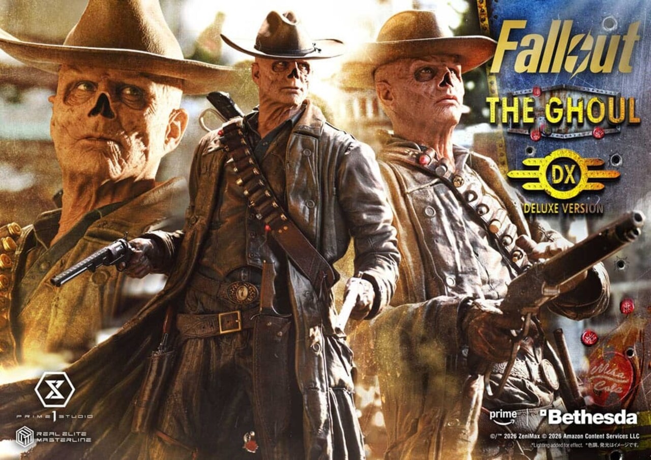 Prime 1 Studio Fallout (TV Series) Real Elite Masterline Series Statue 1/4 The Ghoul Deluxe Version 64 cm Prime 1 Studio Fallout (TV Series) Real Elite Masterline Series Statue 1/4 The Ghoul Deluxe Version 64 cm