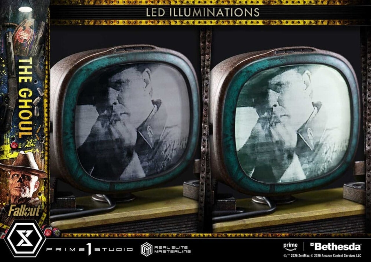 Prime 1 Studio Fallout (TV Series) Real Elite Masterline Series Statue 1/4 The Ghoul Deluxe Version 64 cm Prime 1 Studio Fallout (TV Series) Real Elite Masterline Series Statue 1/4 The Ghoul Deluxe Version 64 cm