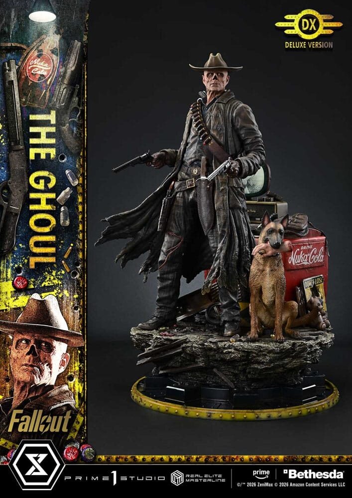 Prime 1 Studio Fallout (TV Series) Real Elite Masterline Series Statue 1/4 The Ghoul Deluxe Version 64 cm Prime 1 Studio Fallout (TV Series) Real Elite Masterline Series Statue 1/4 The Ghoul Deluxe Version 64 cm