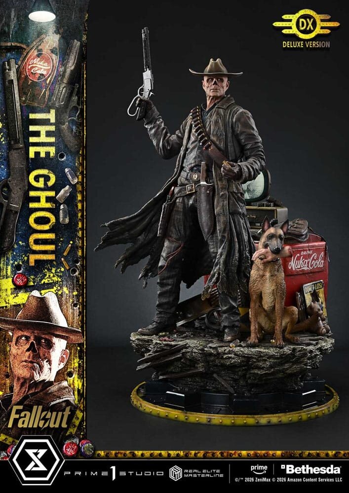 Prime 1 Studio Fallout (TV Series) Real Elite Masterline Series Statue 1/4 The Ghoul Deluxe Version 64 cm Prime 1 Studio Fallout (TV Series) Real Elite Masterline Series Statue 1/4 The Ghoul Deluxe Version 64 cm