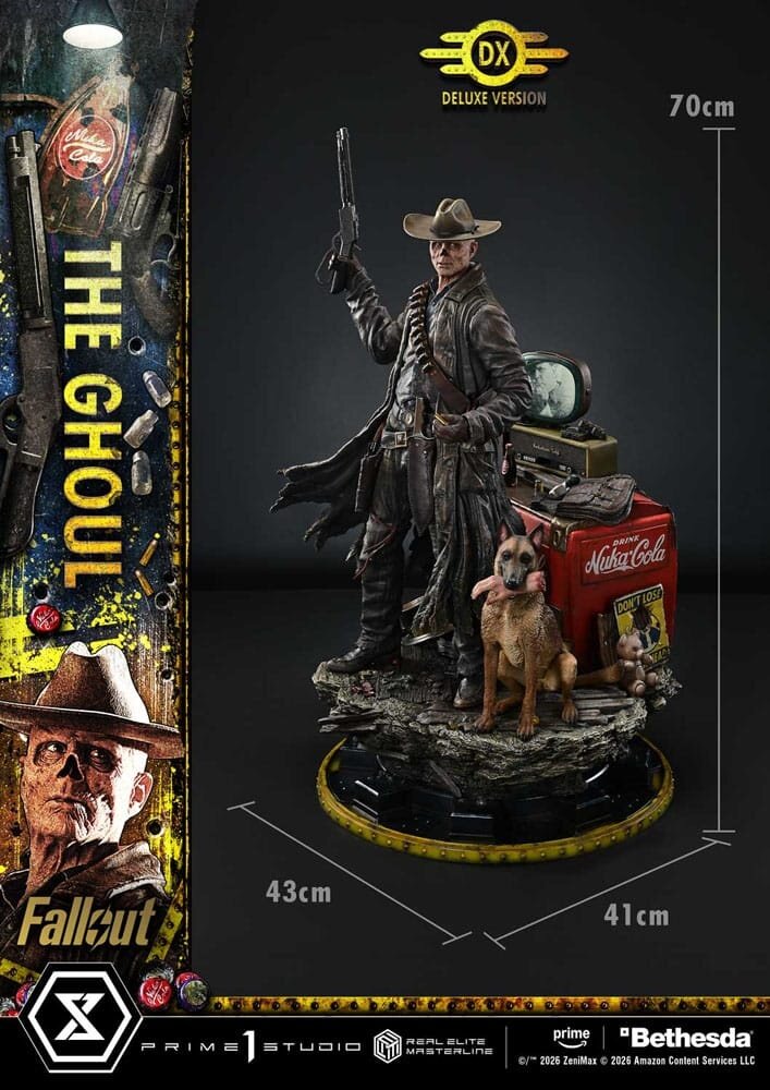 Prime 1 Studio Fallout (TV Series) Real Elite Masterline Series Statue 1/4 The Ghoul Deluxe Version 64 cm Prime 1 Studio Fallout (TV Series) Real Elite Masterline Series Statue 1/4 The Ghoul Deluxe Version 64 cm
