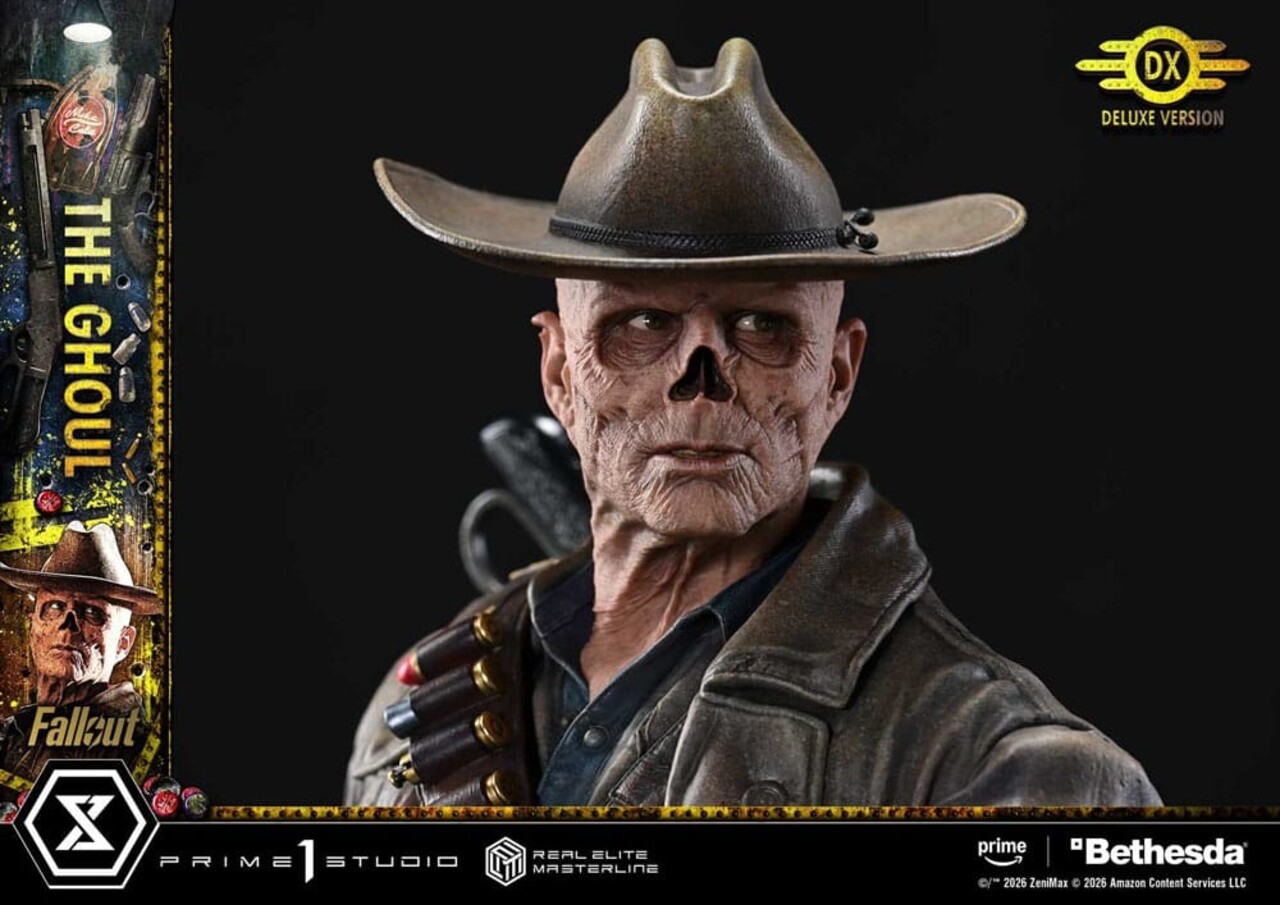Prime 1 Studio Fallout (TV Series) Real Elite Masterline Series Statue 1/4 The Ghoul Deluxe Version 64 cm Prime 1 Studio Fallout (TV Series) Real Elite Masterline Series Statue 1/4 The Ghoul Deluxe Version 64 cm