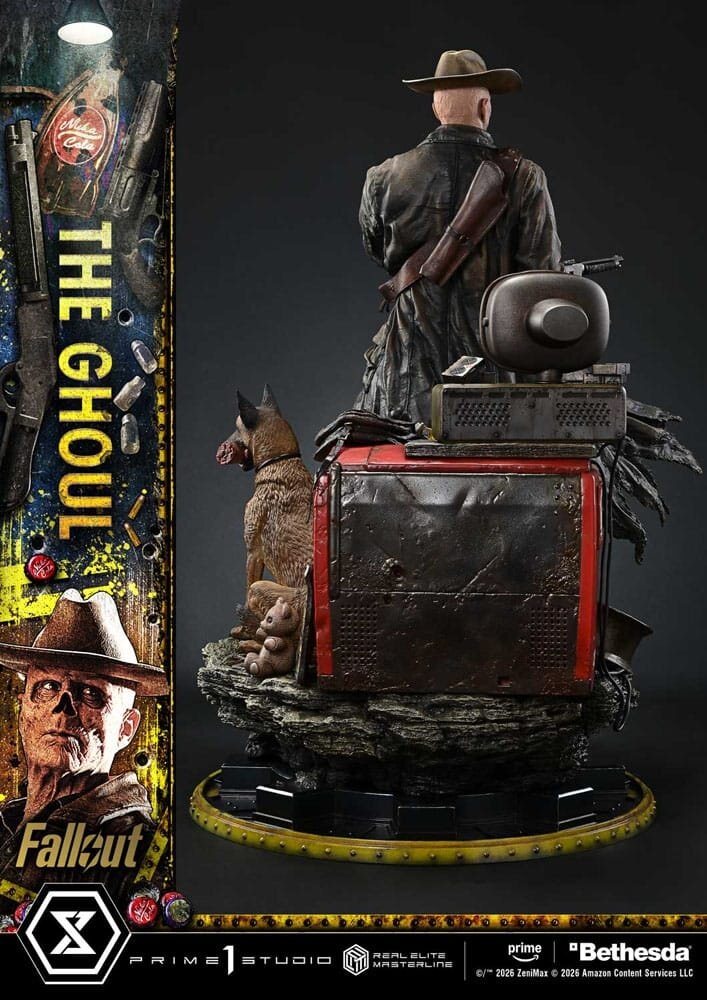 Prime 1 Studio Fallout (TV Series) Real Elite Masterline Series Statue 1/4 The Ghoul Deluxe Version 64 cm Prime 1 Studio Fallout (TV Series) Real Elite Masterline Series Statue 1/4 The Ghoul Deluxe Version 64 cm