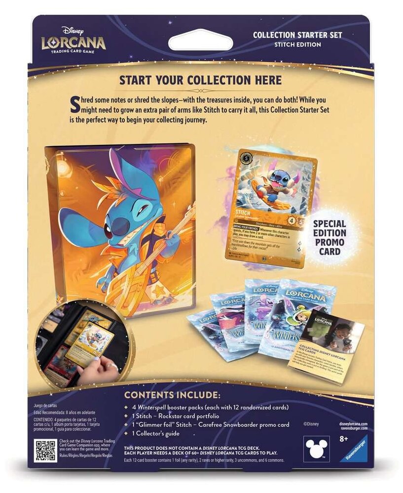 Ravensburger Disney Lorcana: Winterspell Collection Starter Set Ravensburger Disney Lorcana: Winterspell Collection Starter Set