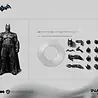 Inart Batman: Arkham Origins Action Figure 1/12 Batman 17 cm Inart Batman: Arkham Origins Action Figure 1/12 Batman 17 cm