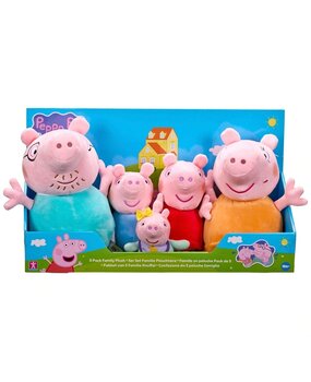 Character Options Peppa Pig 5-Pack Knuffel Set