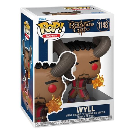 Funko Baldur's Gate 3 POP! Games Vinyl Figure Wyll #1148