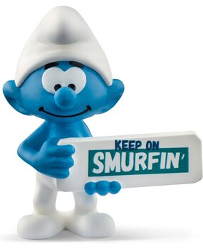 Schleich De Smurfen PVC Beeldje Keep on Smurfin 6 cm