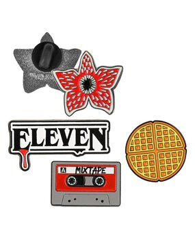 Cinereplicas Stranger Things Pin Set Season 1 (4x)