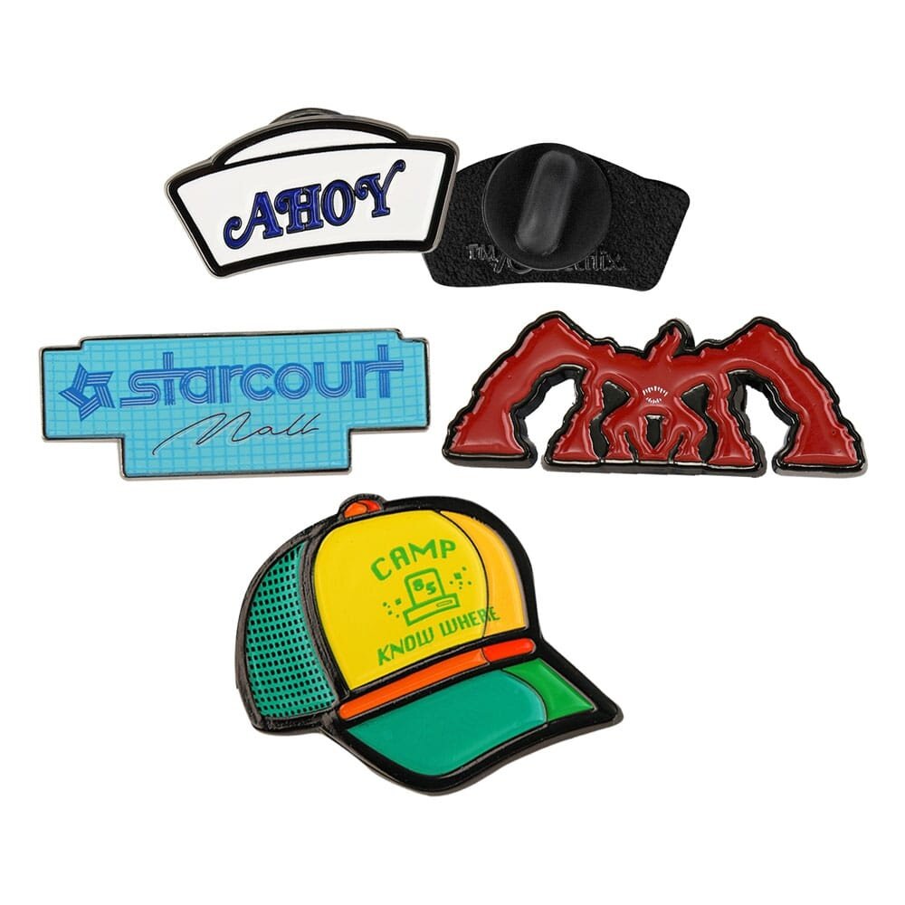 Cinereplicas Stranger Things Pin Set Season 3 (4x)