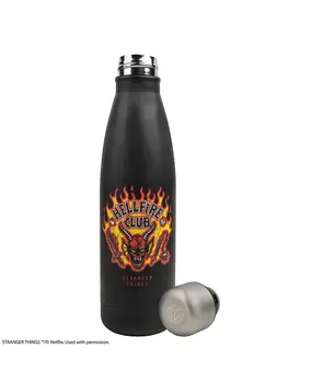 Cinereplicas Stranger Things Hellfire Lives Metal Water Bottle