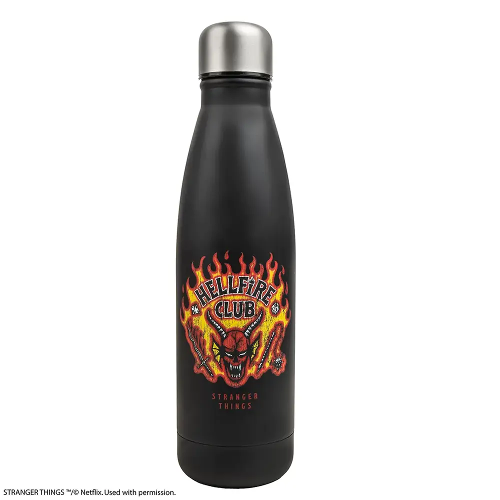 Cinereplicas Stranger Things Hellfire Lives Metalen Waterfles