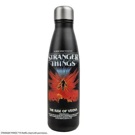 Cinereplicas Stranger Things Rise of Vecna Metal Water Bottle