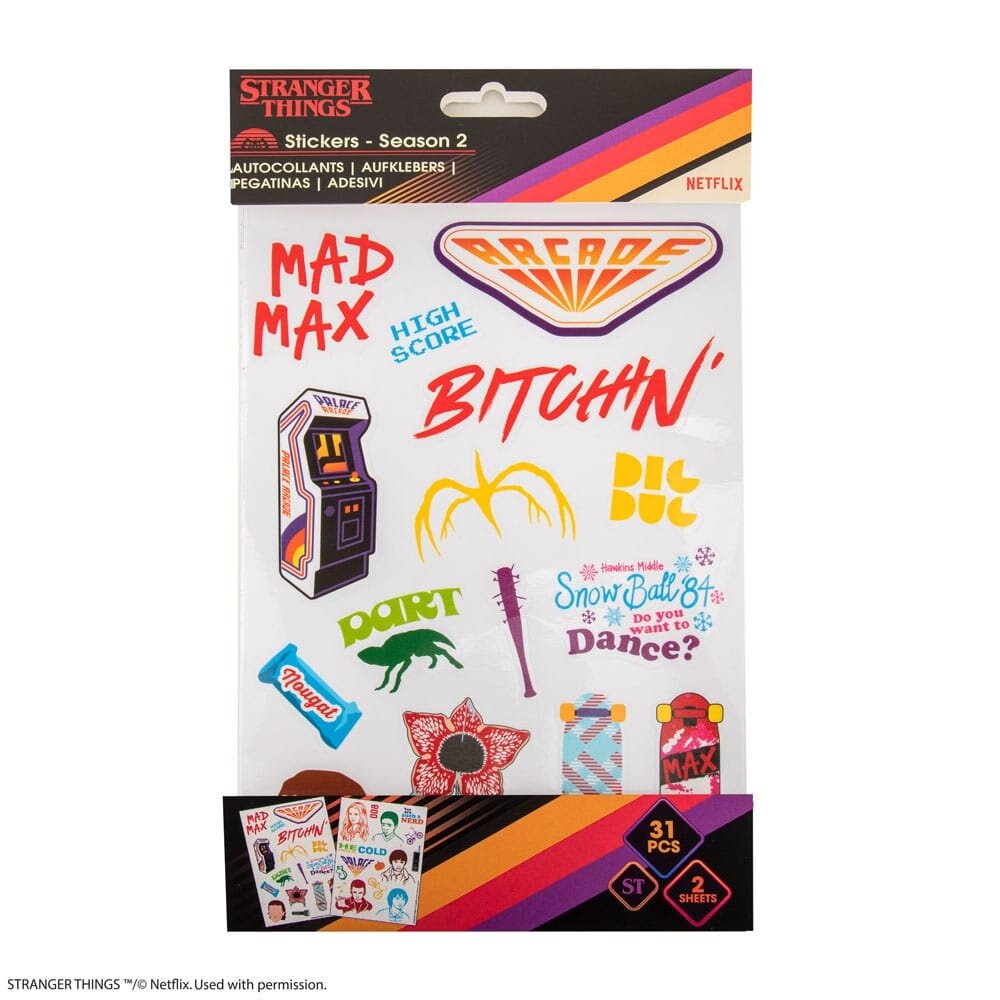 Cinereplicas Stranger Things Season 2 Stickers