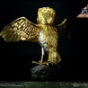 Star Ace Toys Clash of the Titans Statue Ray Harryhausens Bubo Gold Patina Edition Deluxe Ver. 34 cm
