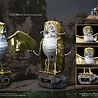 Star Ace Toys Clash of the Titans Statue Ray Harryhausens Bubo Gold Patina Edition Deluxe Ver. 34 cm
