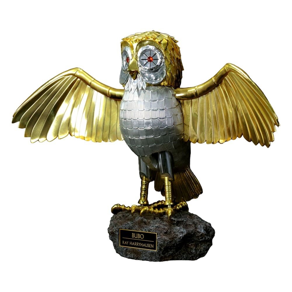 Star Ace Toys Clash of the Titans Statue Ray Harryhausens Bubo Gold Patina Edition Normal Ver. 34 cm