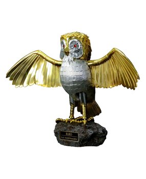 Star Ace Toys Clash of the Titans Statue Ray Harryhausens Bubo Gold Patina Edition Normal Ver. 34 cm
