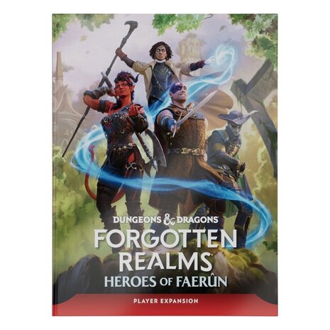 Wizards of the Coast Dungeons & Dragons RPG Forgotten Realms: Heroes of Faerun Player Expansion *Engelse Versie* Wizards of the Coast Dungeons & Dragons RPG Forgotten Realms: Heroes of Faerun Player Expansion *Engelse Versie*